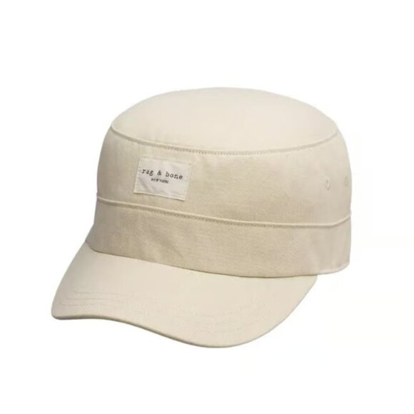 Rag and Bone Addison Flat Cap in Parchment Size M - Picture 1 of 6